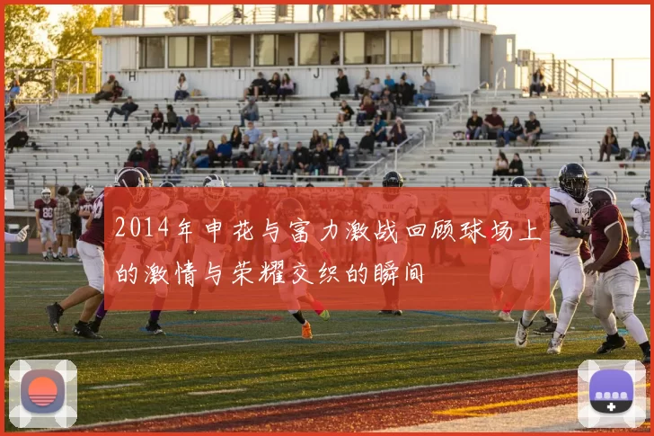 2014年申花与富力激战回顾球场上的激情与荣耀交织的瞬间