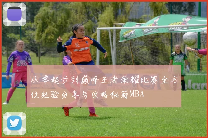 从零起步到巅峰王者荣耀比赛全方位经验分享与攻略秘籍MBA