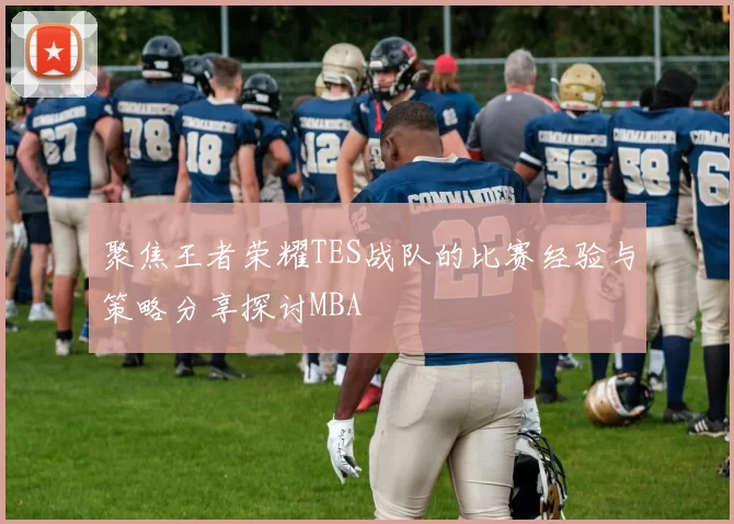聚焦王者荣耀TES战队的比赛经验与策略分享探讨MBA